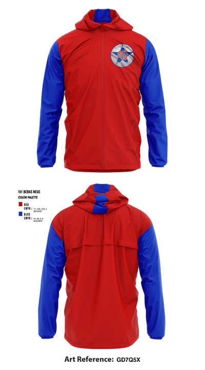 South Garland Little League 51089995 Windbreaker - 1
