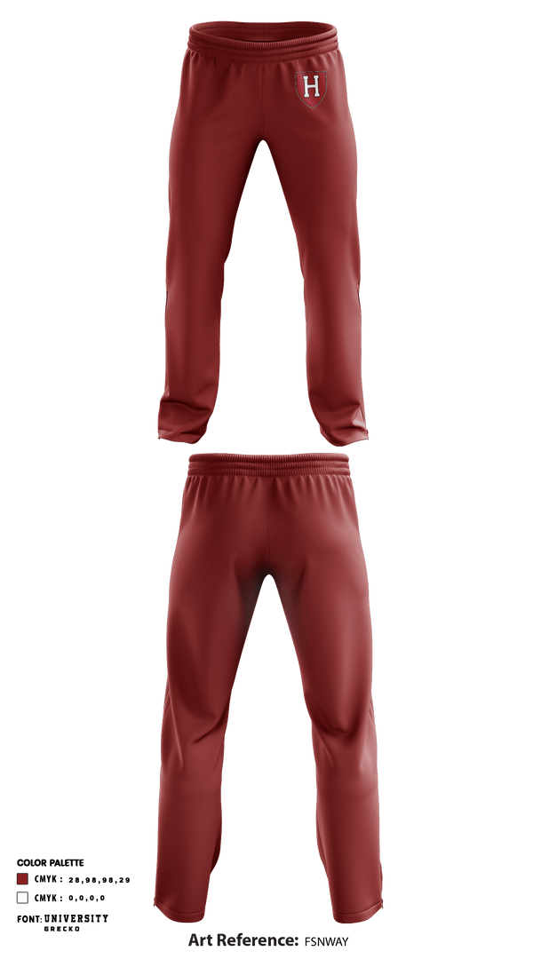 Sweatpants, Harvard University Soccer, Men's Soccer, Teamtime, Team time, sublimation, custom sports apparel, team uniforms, spirit wear, spiritwear, sports uniforms, custom shirts, team store, custom team store, fundraiser sports, apparel fundraiser