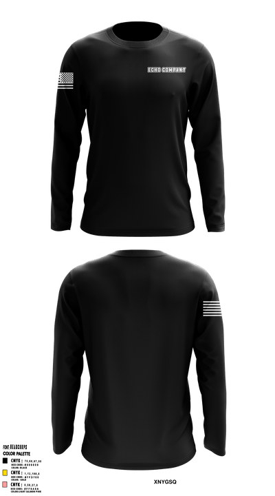 Echo Company 6079320 Long Sleeve Performance Shirt - 1