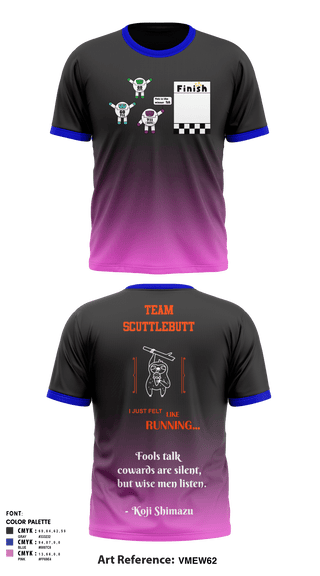 Short Sleeve Performance Shirt, Team Scuttlebutt, Cross Country, Teamtime, Team time, sublimation, custom sports apparel, team uniforms, spirit wear, spiritwear, sports uniforms, custom shirts, team store, custom team store, fundraiser sports, apparel fundraiser