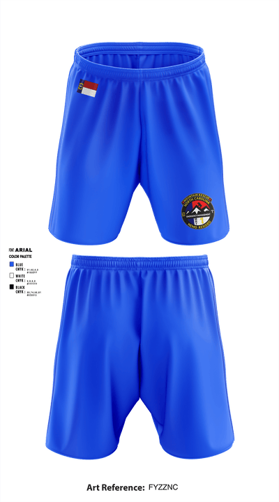 Mountain Rescue Team 1 22343308 Athletic Shorts With Pockets - 3