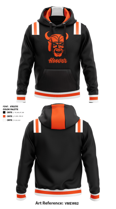 North Canton Hoover Football 75864683 Hoodie - 5
