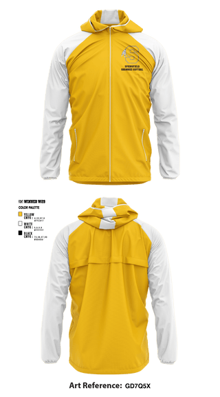 Windbreaker, Springfield Shawnee BYSA, Spirit Store, Teamtime, Team time, sublimation, custom sports apparel, team uniforms, spirit wear, spiritwear, sports uniforms, custom shirts, team store, custom team store, fundraiser sports, apparel fundraiser