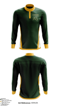 Greenbrier East High School Basketball 48983057 Quarter Zip Jacket - 1