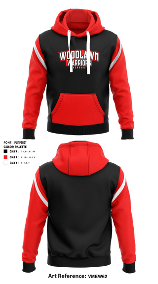 Hoodie, Woodlawn Warriors, Men's Lacrosse, Teamtime, Team time, sublimation, custom sports apparel, team uniforms, spirit wear, spiritwear, sports uniforms, custom shirts, team store, custom team store, fundraiser sports, apparel fundraiser