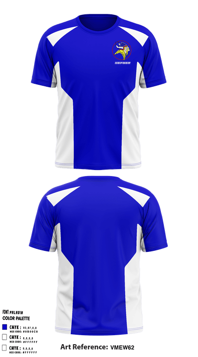 Hefner Middle School 50271779 Short Sleeve Performance Shirt - 1