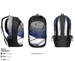 Gear Bag, Oceanside High School Basketball, Men's Basketball, Teamtime, Team time, sublimation, custom sports apparel, team uniforms, spirit wear, spiritwear, sports uniforms, custom shirts, team store, custom team store, fundraiser sports, apparel fundraiser