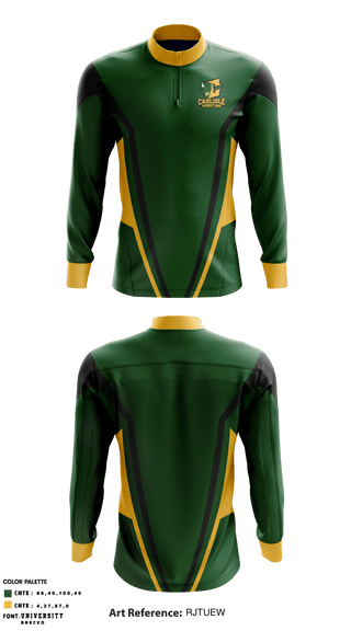 Quarter Zip Jacket, Carlisle High School Wrestling, Wrestling, Teamtime, Team time, sublimation, custom sports apparel, team uniforms, spirit wear, spiritwear, sports uniforms, custom shirts, team store, custom team store, fundraiser sports, apparel fundraiser