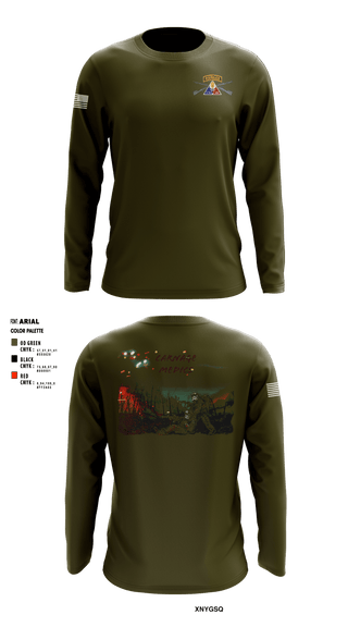 Long Sleeve Performance Shirt, , Army, Teamtime, Team time, sublimation, custom sports apparel, team uniforms, spirit wear, spiritwear, sports uniforms, custom shirts, team store, custom team store, fundraiser sports, apparel fundraiser