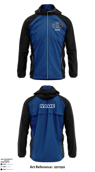 Windbreaker, Mara Colts, Football, Teamtime, Team time, sublimation, custom sports apparel, team uniforms, spirit wear, spiritwear, sports uniforms, custom shirts, team store, custom team store, fundraiser sports, apparel fundraiser