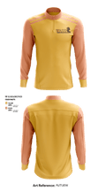 Wyoming Association of Secondary School Principals 79829296 Quarter Zip Jacket - 2