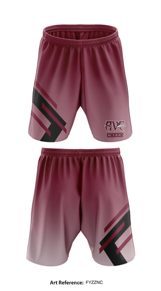 Athletic Shorts With Pockets, Antelope Valley College Cheer, School Spirit Store, Teamtime, Team time, sublimation, custom sports apparel, team uniforms, spirit wear, spiritwear, sports uniforms, custom shirts, team store, custom team store, fundraiser sports, apparel fundraiser