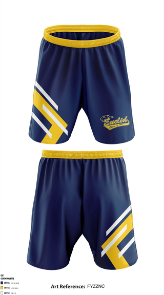 Athletic Shorts With Pockets, Euclid High School Football, Football, Teamtime, Team time, sublimation, custom sports apparel, team uniforms, spirit wear, spiritwear, sports uniforms, custom shirts, team store, custom team store, fundraiser sports, apparel fundraiser