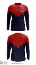 Oakland Lacrosse 64858792 Long Sleeve Performance Shirt - 3