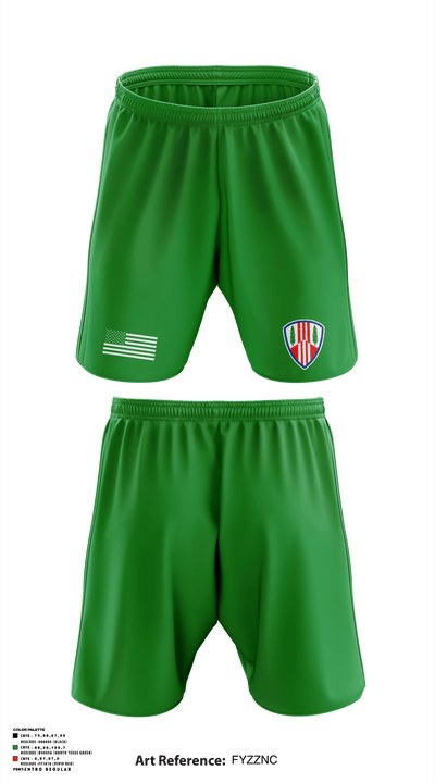 104th MP BN HHD 71367291 Athletic Shorts With Pockets - 2