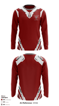 Camden County Technical High School-Pennsauken Campus Cheer 65284337 Long Sleeve Performance Shirt - 1