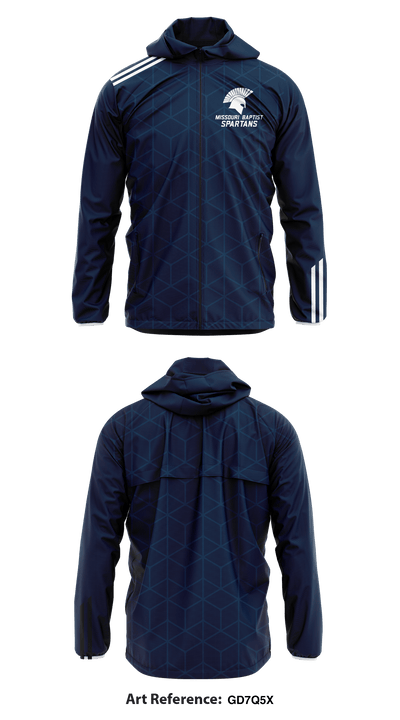 MBU Spartans Golf 95997382 Windbreaker - 1