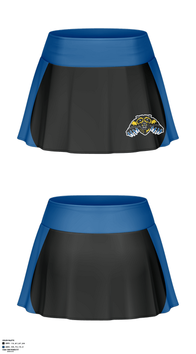 Neal F Simeon Career Academy Cheer 42774420 Skort - 1