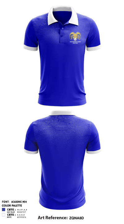 CHESTERFIELD RAMS 81207502 Short Sleeve Performance Polo - 1