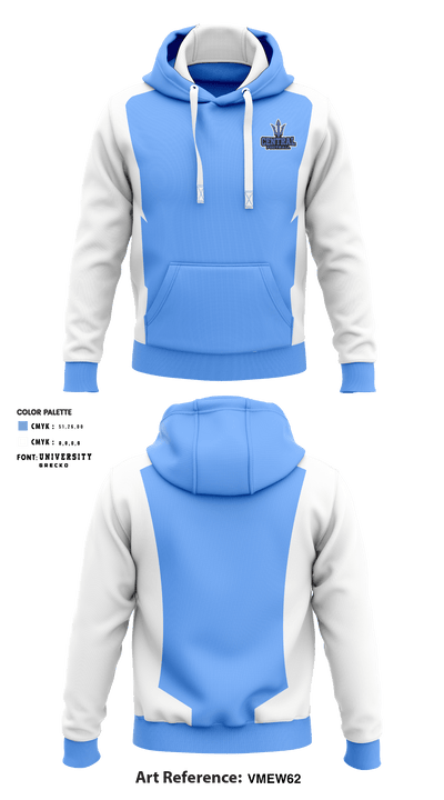 Central High School Football 83876433 Hoodie - 2