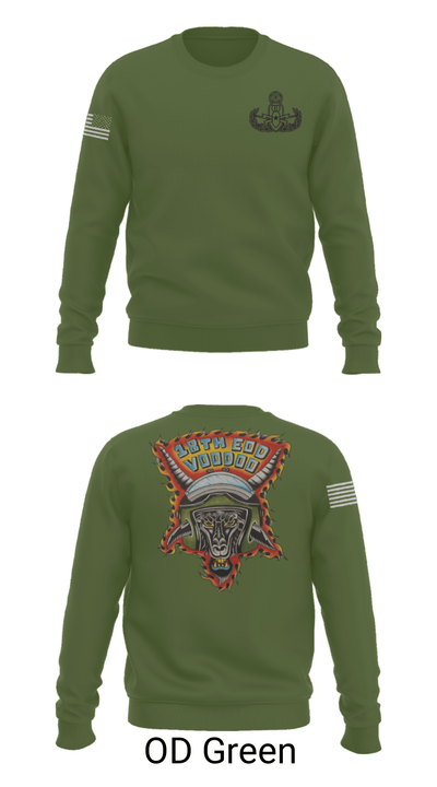 18th Ordnance Company EOD 8486026 Crew Neck Sweatshirt - 9