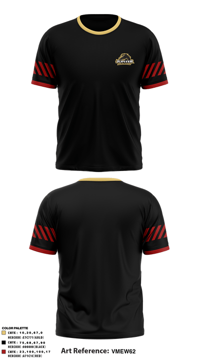 Jupiter Tequesta Athletic Association 16187605 Short Sleeve Performance Shirt - 3