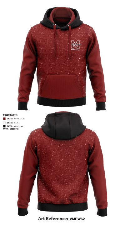 Madisonville North Hopkins High School Baseball 84756938 Hoodie - 1