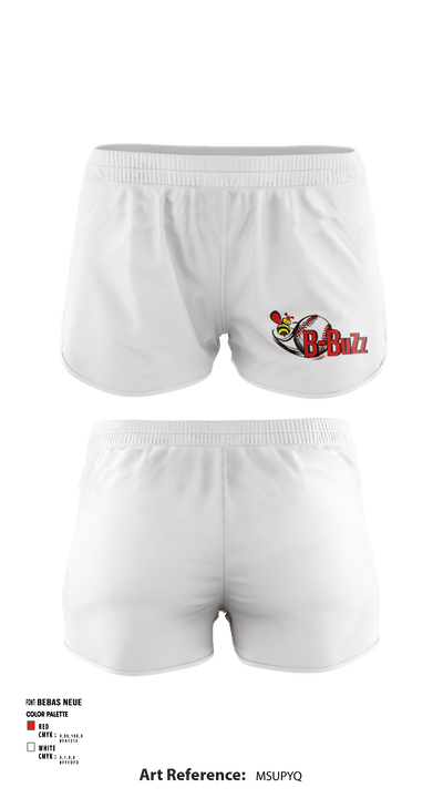B Buzz Baseball League 70409945 Women's Shorts - 2