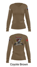 Pirate FIST 40873252 Women's Long Sleeve V-neck Shirt - 42