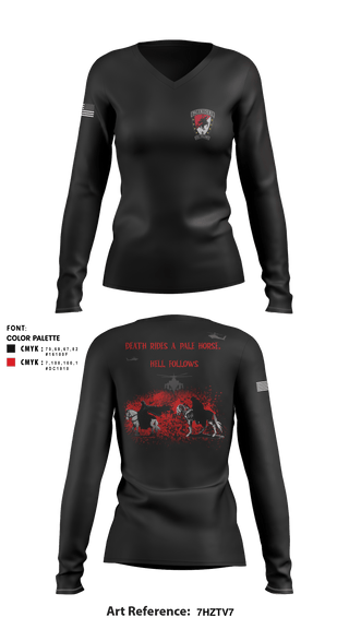 Women's Long Sleeve Vneck Shirt, , Army, Teamtime, Team time, sublimation, custom sports apparel, team uniforms, spirit wear, spiritwear, sports uniforms, custom shirts, team store, custom team store, fundraiser sports, apparel fundraiser