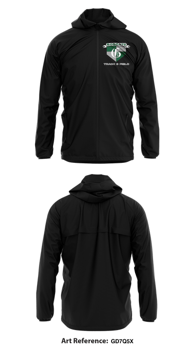 Greenbrier track & field 68070632 Windbreaker - 2