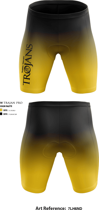 Yucca Valley High School Wrestling 24440884 Men's Compression Shorts - 1