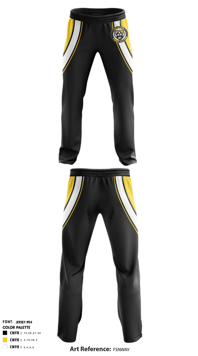 Cleveland Heights High School Football 61040055 Sweatpants - 1