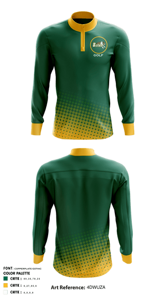 Quarter Zip Jacket, Siena College Golf, Golf, Teamtime, Team time, sublimation, custom sports apparel, team uniforms, spirit wear, spiritwear, sports uniforms, custom shirts, team store, custom team store, fundraiser sports, apparel fundraiser