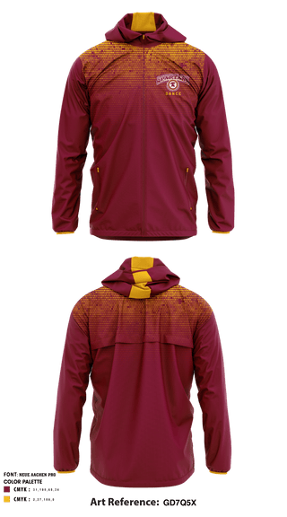 Windbreaker, Hazelwood East High School Dance, , Teamtime, Team time, sublimation, custom sports apparel, team uniforms, spirit wear, spiritwear, sports uniforms, custom shirts, team store, custom team store, fundraiser sports, apparel fundraiser