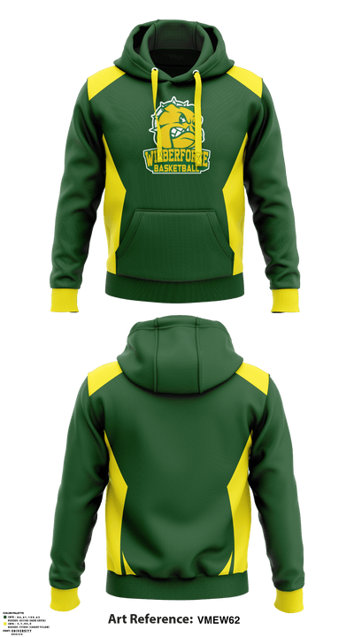 Wilberforce University Basketball 73208937 Hoodie - 1