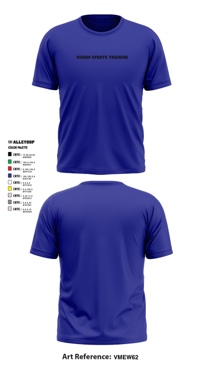 Venom Sports Training 59845358 Short Sleeve Performance Shirt - 4