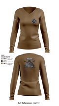 Savage Platoon, 2-7 CAV 41974847 Women's Long Sleeve V-neck Shirt - 3