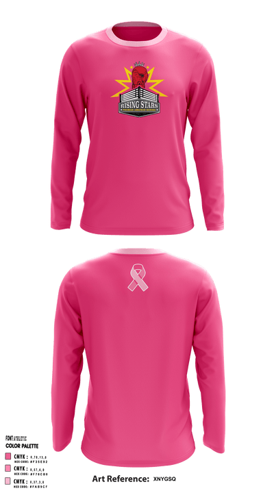 Rising Stars Boxing 30769127 Long Sleeve Performance Shirt - 2