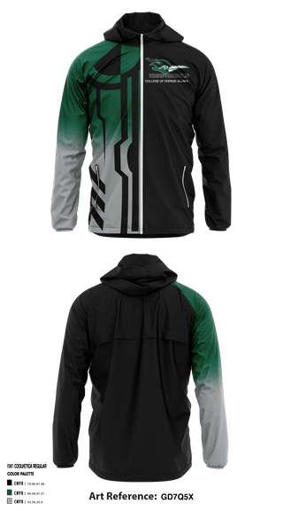 Windbreaker, College of DuPage Alumni, School Spirit Store, Teamtime, Team time, sublimation, custom sports apparel, team uniforms, spirit wear, spiritwear, sports uniforms, custom shirts, team store, custom team store, fundraiser sports, apparel fundraiser