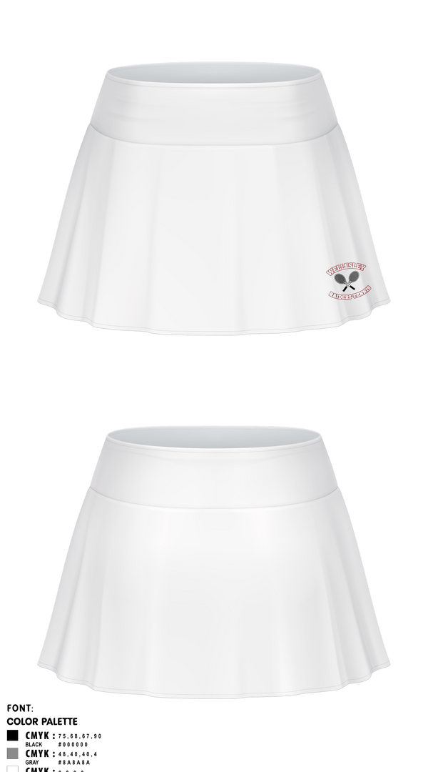 Skort, Girls Wellsesley Tennis, Tennis, Teamtime, Team time, sublimation, custom sports apparel, team uniforms, spirit wear, spiritwear, sports uniforms, custom shirts, team store, custom team store, fundraiser sports, apparel fundraiser