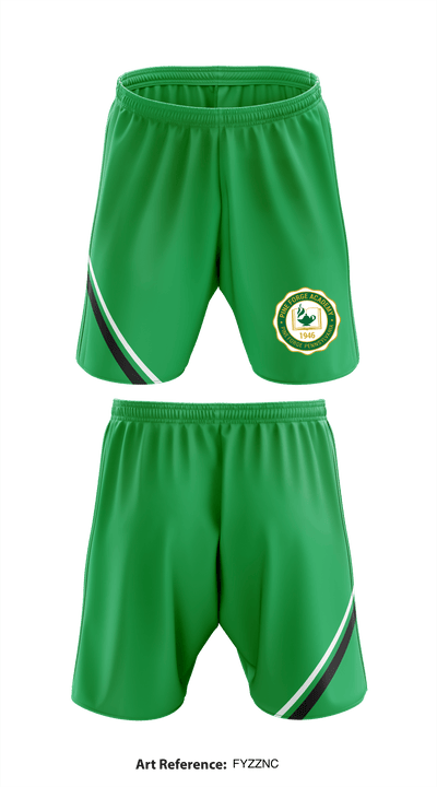 Pine Forge Academy 31890330 Athletic Shorts With Pockets - 1