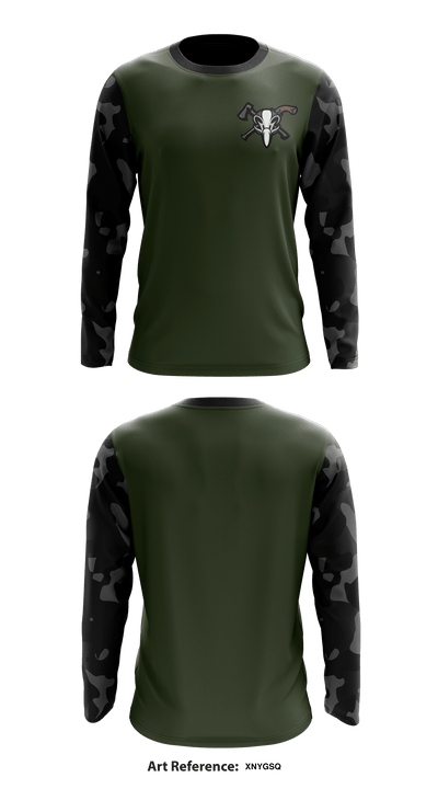 BushRats 52640068 Long Sleeve Performance Shirt - 1