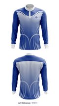 Campbell High School Dance 23010277 Quarter Zip Jacket - 1