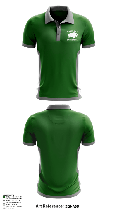 The Herd 19410996 Short Sleeve Performance Polo - 1