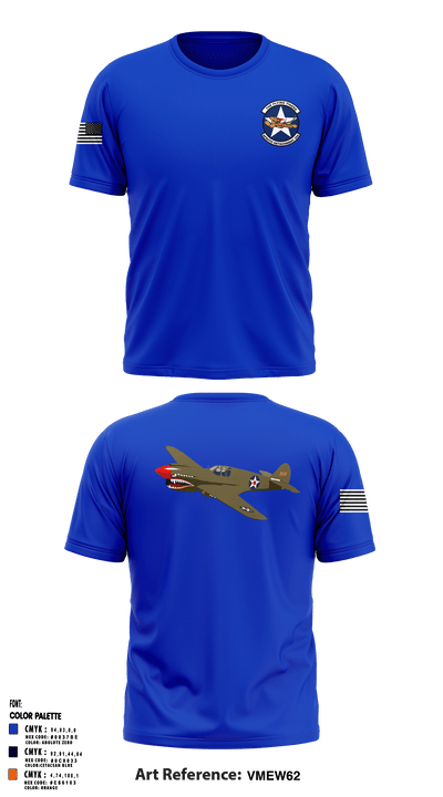 AFROTC Detachment 355 22016058 Short Sleeve Performance Shirt - 1