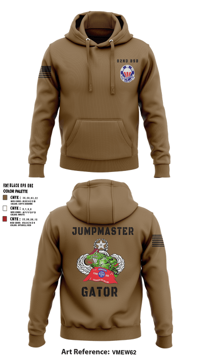82nd BSB 82nd ABN DIV 96465842 Hoodie - 3