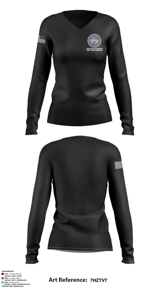 Women's Long Sleeve Vneck Shirt, , , Teamtime, Team time, sublimation, custom sports apparel, team uniforms, spirit wear, spiritwear, sports uniforms, custom shirts, team store, custom team store, fundraiser sports, apparel fundraiser