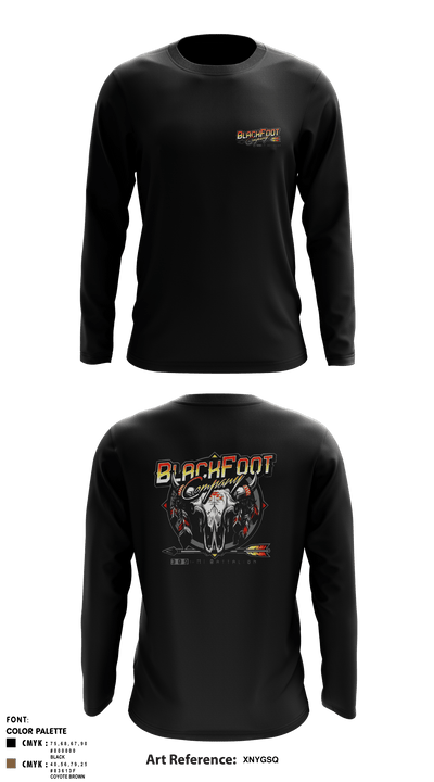 A CO 309th MI BN 40949231 Long Sleeve Performance Shirt - 1