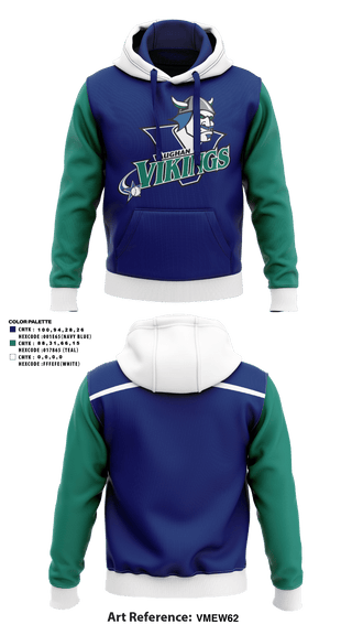 Hoodie, Vaughan Vikings, Baseball, Teamtime, Team time, sublimation, custom sports apparel, team uniforms, spirit wear, spiritwear, sports uniforms, custom shirts, team store, custom team store, fundraiser sports, apparel fundraiser